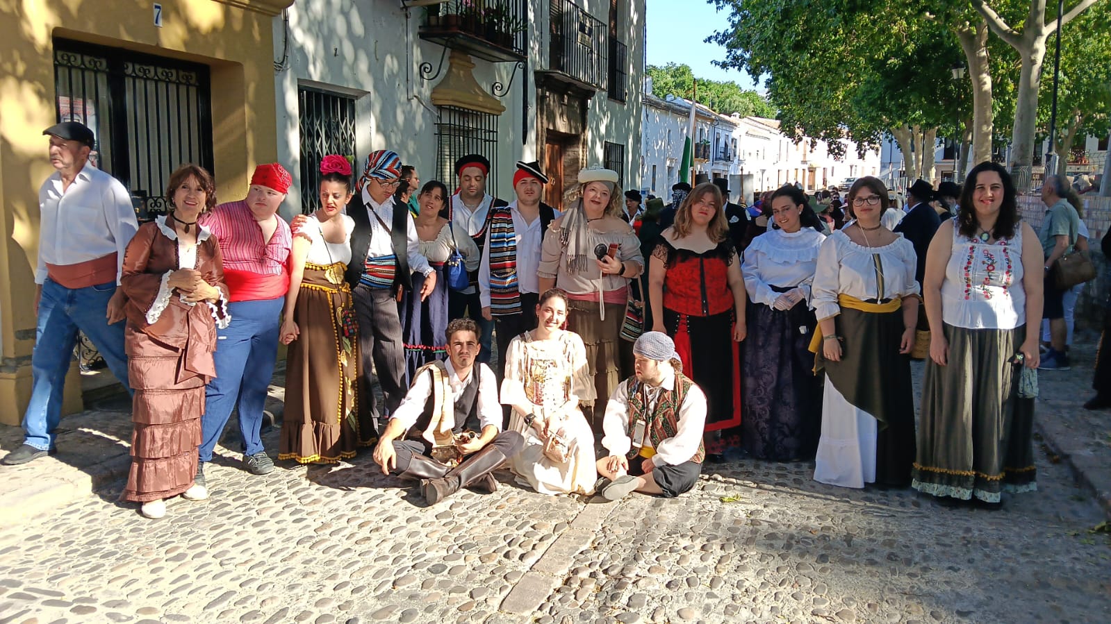 Participantes de la Asociación Centro de Dinamización Iruá durante las actividades de Ronda Romántica 2026.